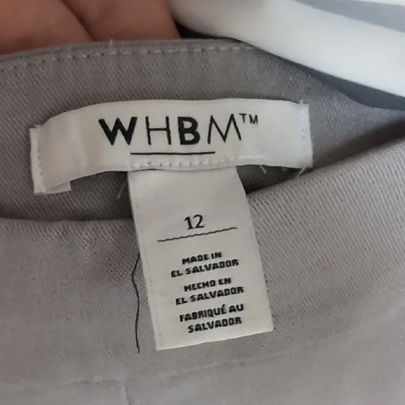 Peck & Peck White and Gray Long Sleeve Tee an Grey WHBM pants - Picture 5 of 10